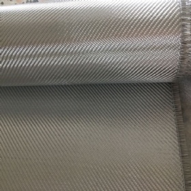 Electroplated silver glass fiber fabric